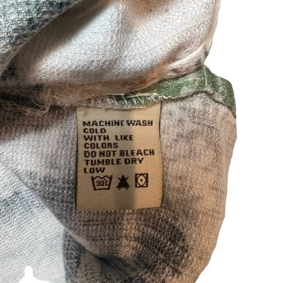 Duke Kakanamoku Shirt Mens XL Hawaiian Button Front Short Sleeve Tropical - Picture 6 of 9